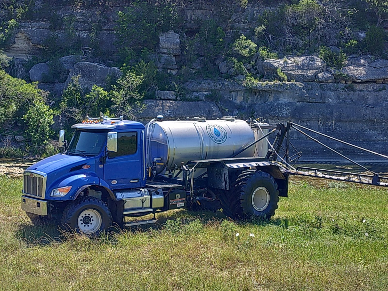 Lindemann Agriculture Services custom applicator truck